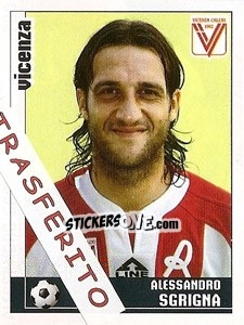 Figurina Alessandro Sgrigna - Calciatori 2006-2007 - Panini