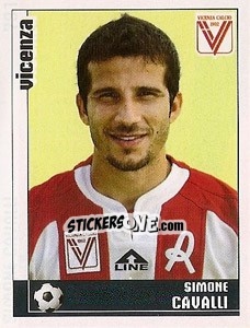 Figurina Simone Cavalli - Calciatori 2006-2007 - Panini