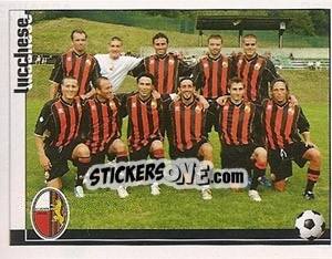 Sticker Associazione Sportiva Lucchese Ubertas s.r.l. - Calciatori 2006-2007 - Panini