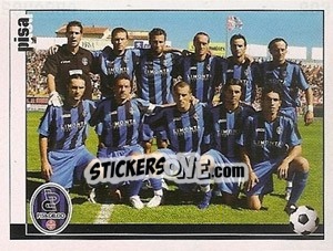 Cromo Pisa Calcio s.p.a. - Calciatori 2006-2007 - Panini
