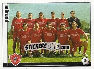 Sticker Perugia Calcio 2005 s.p.a. - Calciatori 2006-2007 n. 821 - Panini