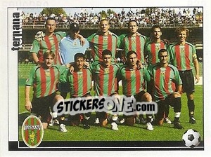 Cromo Ternana Calcio s.p.a. - Calciatori 2006-2007 - Panini