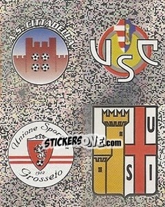 Sticker Citadella - Cremonese - Grosseto - Ivrea - Calciatori 2006-2007 n. A - Panini