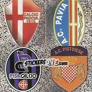 Sticker Padova - Pavia - Pisa - Pistoiese