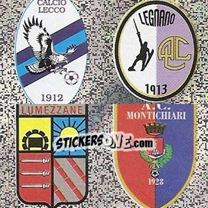 Cromo Lecco - Legnano - Lumezzane - Montichiari - Calciatori 2006-2007 - Panini