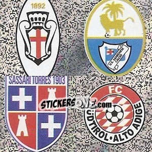 Cromo Pro Vercelli - Sanremese - Sassari Torres - Sudtirol/Alto Adige - Calciatori 2006-2007 - Panini