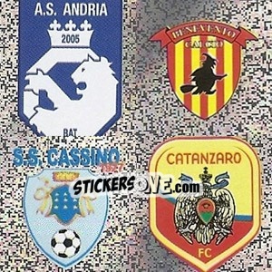 Sticker Andria Bat - Benevento - Cassino - Catanzaro - Calciatori 2006-2007 n. S - Panini