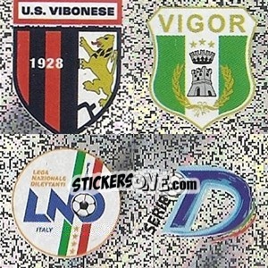 Sticker Vibonese - Vigor Lamezia - Lega Nazionale Dilettanti - Comitato Interregionale - Calciatori 2006-2007 n. Z - Panini
