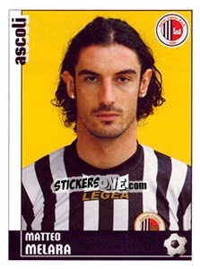 Sticker Matteo Melara (Ascoli) - Calciatori 2006-2007 - Panini