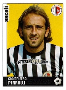 Sticker Giampietro Perrulli (Ascoli) - Calciatori 2006-2007 n. A5 - Panini