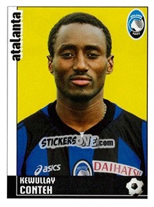 Sticker Kewullay Conteh (Atalanta) - Calciatori 2006-2007 n. A8 - Panini