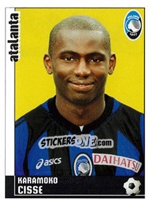 Sticker Karamoko Cisse (Atalanta) - Calciatori 2006-2007 - Panini