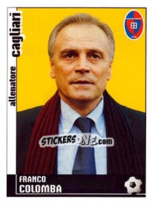 Sticker Franco Colomba (Cagliari) - Calciatori 2006-2007 - Panini
