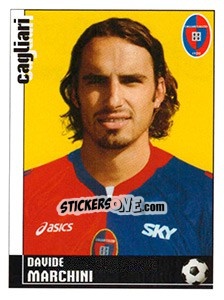 Sticker Davide Marchini (Cagliari) - Calciatori 2006-2007 - Panini