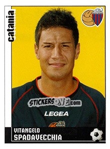 Cromo Vitangelo Spadavecchia (Catania) - Calciatori 2006-2007 - Panini