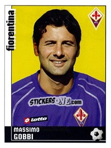 Sticker Massimo Gobbi (Fiorentina) - Calciatori 2006-2007 n. A38 - Panini