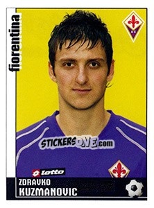 Cromo Zdravko Kuzmanovic (Fiorentina) - Calciatori 2006-2007 - Panini