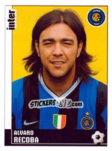 Sticker Alvaro Recoba (Inter) - Calciatori 2006-2007 n. A48 - Panini