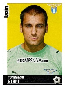 Sticker Tommaso Berni (Lazio) - Calciatori 2006-2007 - Panini