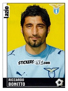 Sticker Riccardo Bonetto (Lazio) - Calciatori 2006-2007 - Panini