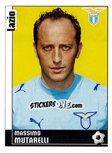Sticker Massimo Mutarelli (Lazio) - Calciatori 2006-2007 n. A53 - Panini