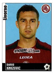 Sticker Dario Knezevic (Livorno) - Calciatori 2006-2007 - Panini