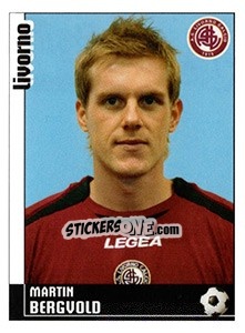 Sticker Martin Bergvold (Livorno) - Calciatori 2006-2007 - Panini