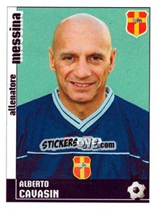 Sticker Alberto Cavasin (Messina) - Calciatori 2006-2007 - Panini