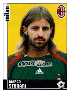 Sticker Marco Storari (Milan) - Calciatori 2006-2007 n. A67 - Panini