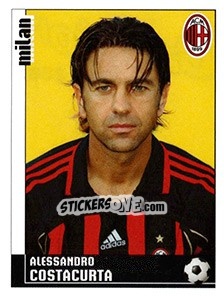 Sticker Alessandro Costacurta (Milan) - Calciatori 2006-2007 n. A68 - Panini