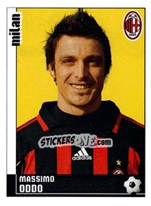 Sticker Massimo Oddo (Milan) - Calciatori 2006-2007 - Panini