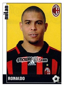 Cromo Ronaldo (Milan) - Calciatori 2006-2007 - Panini