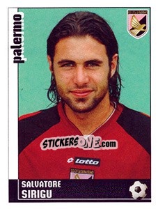 Sticker Salvatore Sirigu (Palermo) - Calciatori 2006-2007 - Panini