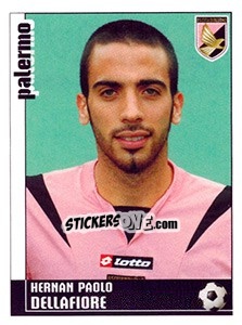 Figurina Hernan Paolo Dellafiore (Palermo) - Calciatori 2006-2007 - Panini