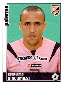 Sticker Guillermo Giacomazzi (Palermo) - Calciatori 2006-2007 n. A76 - Panini