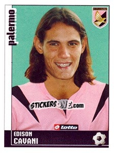 Sticker Edinson Cavani (Palermo) - Calciatori 2006-2007 n. A77 - Panini