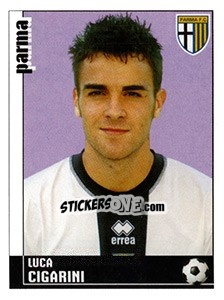 Figurina Luca Cigarini (Parma) - Calciatori 2006-2007 - Panini