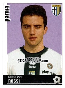 Sticker Giuseppe Rossi (Parma) - Calciatori 2006-2007 n. A84 - Panini