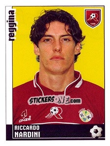 Cromo Riccardo Nardini (Reggina) - Calciatori 2006-2007 - Panini