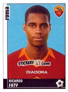 Figurina Ricardo Faty (Roma) - Calciatori 2006-2007 - Panini