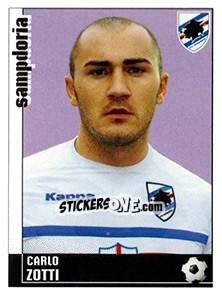 Sticker Carlo Zotti (Sampdoria) - Calciatori 2006-2007 - Panini