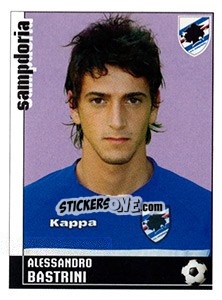 Sticker Alessandro Bastrini (Sampdoria) - Calciatori 2006-2007 - Panini