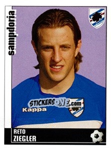 Sticker Reto Ziegler (Sampdoria) - Calciatori 2006-2007 n. A100 - Panini