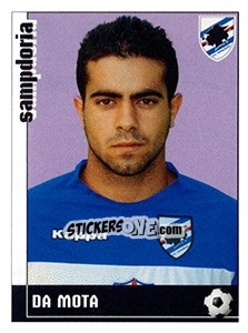 Sticker Da Mota (Sampdoria) - Calciatori 2006-2007 - Panini