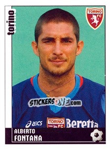 Cromo Alberto Fontana (Torino) - Calciatori 2006-2007 n. A109 - Panini