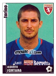 Sticker Alberto Fontana (Torino) - Calciatori 2006-2007 - Panini