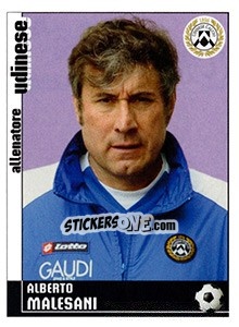 Sticker Alberto Malesani (Udinese) - Calciatori 2006-2007 n. A115 - Panini