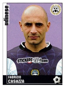 Cromo Fabrizio Casazza (Udinese) - Calciatori 2006-2007 - Panini