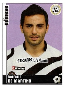 Sticker Raffaele De Martino (Udinese) - Calciatori 2006-2007 - Panini