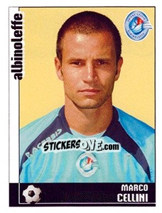 Cromo Marco Cellini (Albinoleffe) - Calciatori 2006-2007 - Panini